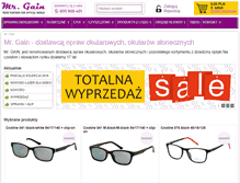 Tablet Screenshot of mrgain.pl